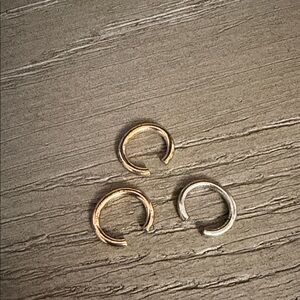 Jennifer Fisher set of 3 ear cuffs